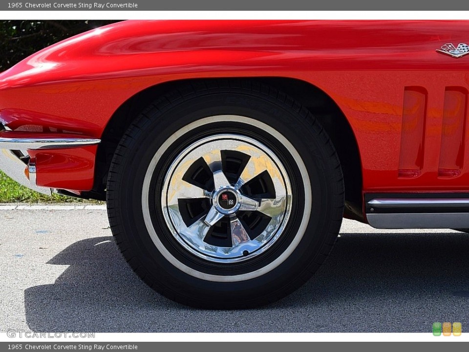 1965 Chevrolet Corvette Sting Ray Convertible Wheel and Tire Photo #139721061