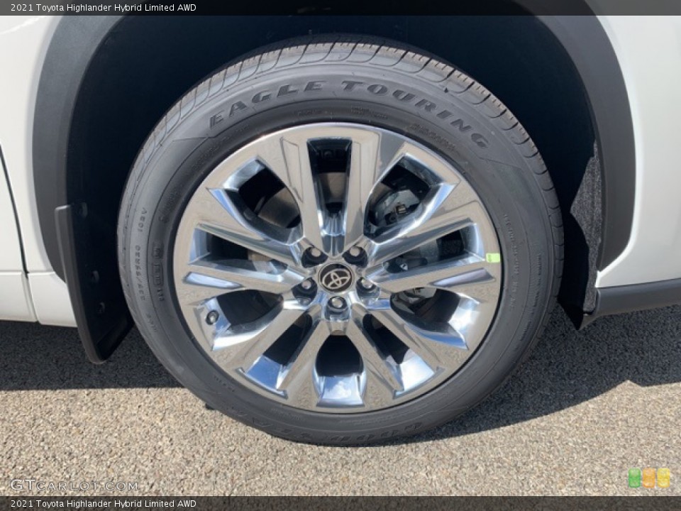 2021 Toyota Highlander Hybrid Limited AWD Wheel and Tire Photo #139723581