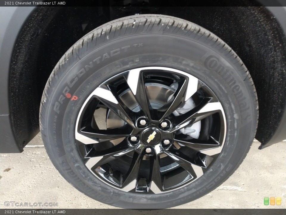 2021 Chevrolet TrailBlazer LT AWD Wheel and Tire Photo #139725846