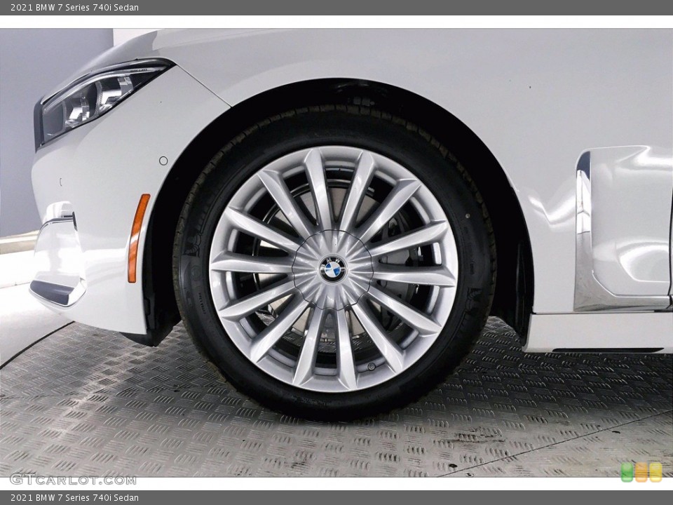 2021 BMW 7 Series 740i Sedan Wheel and Tire Photo #139726845