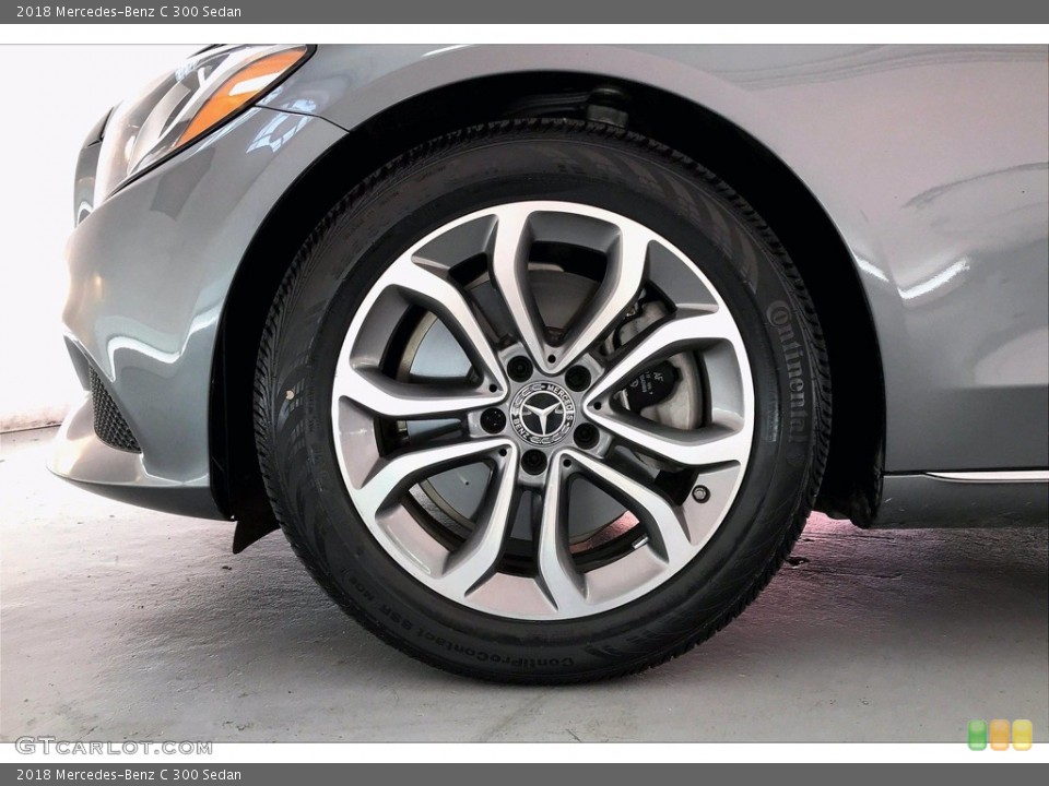 2018 Mercedes-Benz C 300 Sedan Wheel and Tire Photo #139728912