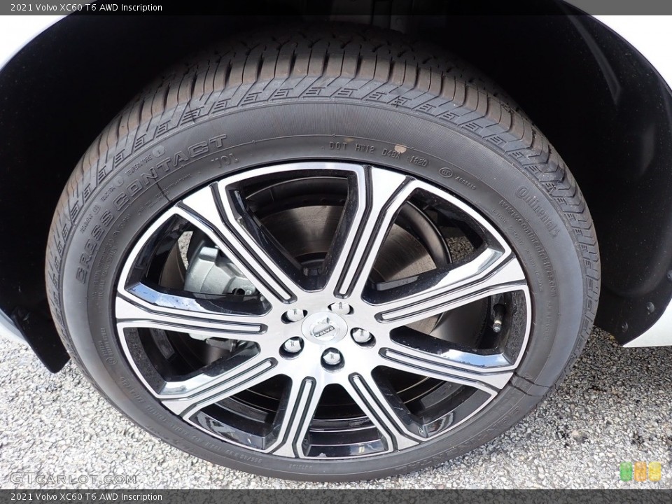 2021 Volvo XC60 T6 AWD Inscription Wheel and Tire Photo #139729008