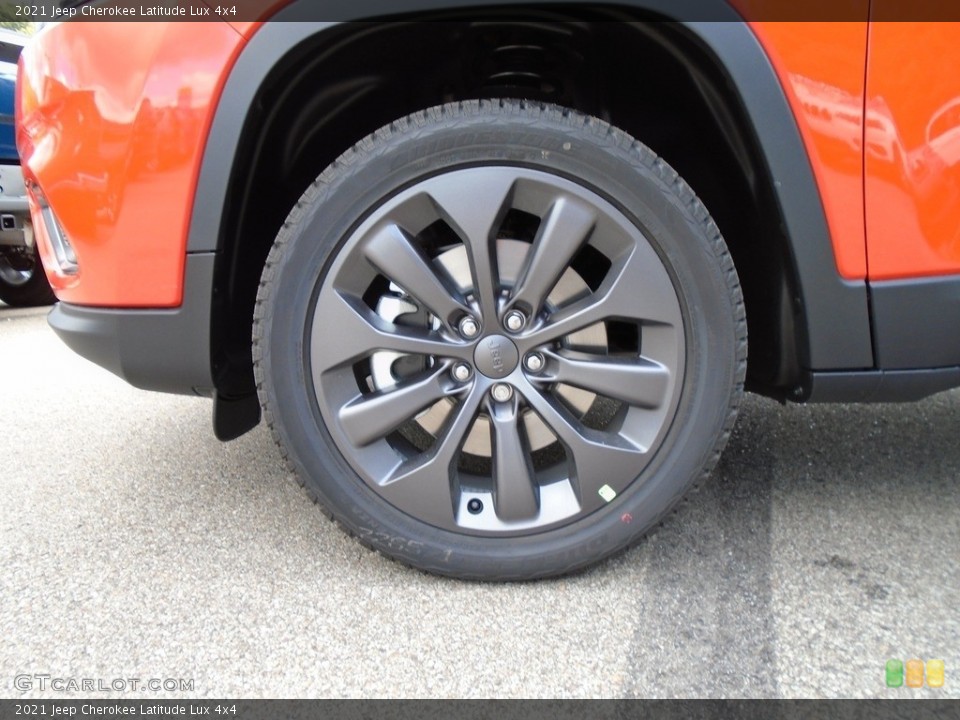 2021 Jeep Cherokee Latitude Lux 4x4 Wheel and Tire Photo #139738661