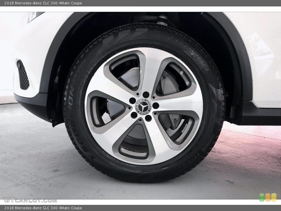 2018 Mercedes-Benz GLC 300 4Matic Coupe Wheel and Tire Photo #139743989