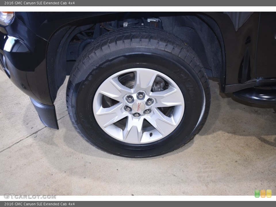 2016 GMC Canyon SLE Extended Cab 4x4 Wheel and Tire Photo #139744436