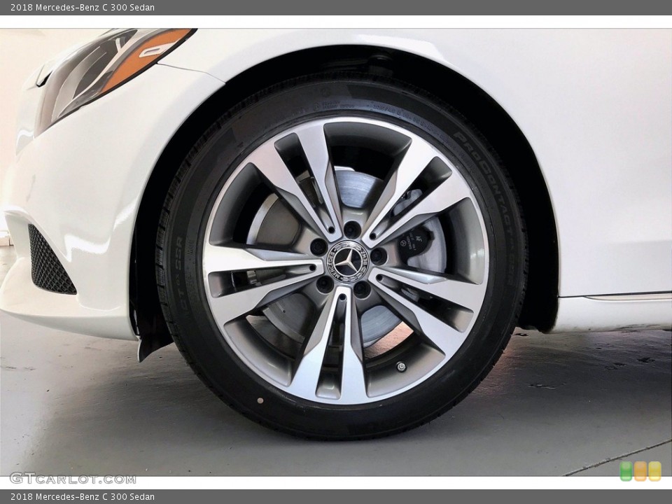 2018 Mercedes-Benz C 300 Sedan Wheel and Tire Photo #139747906