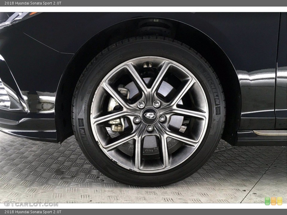 2018 Hyundai Sonata Sport 2.0T Wheel and Tire Photo #139750475
