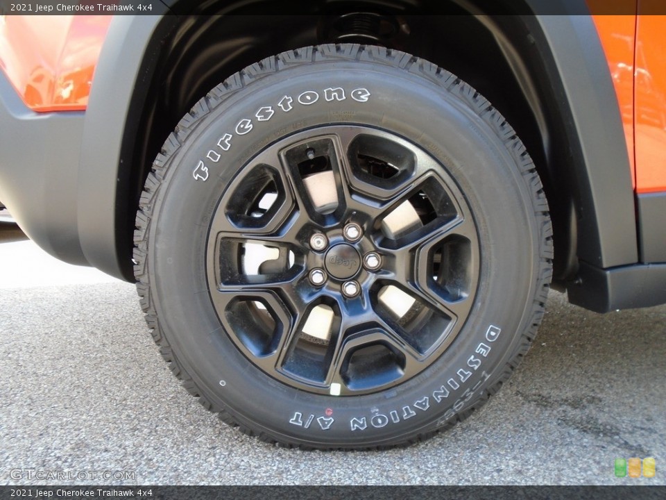 2021 Jeep Cherokee Traihawk 4x4 Wheel and Tire Photo #139751384