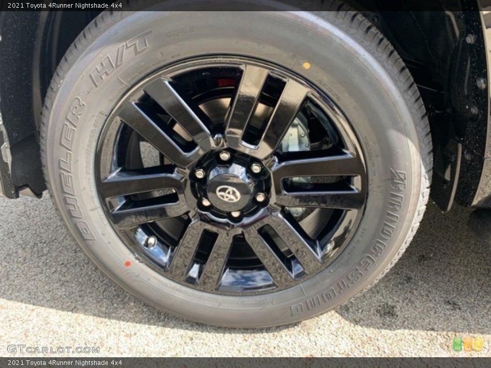 2021 Toyota 4Runner Nightshade 4x4 Wheel and Tire Photo #139751393