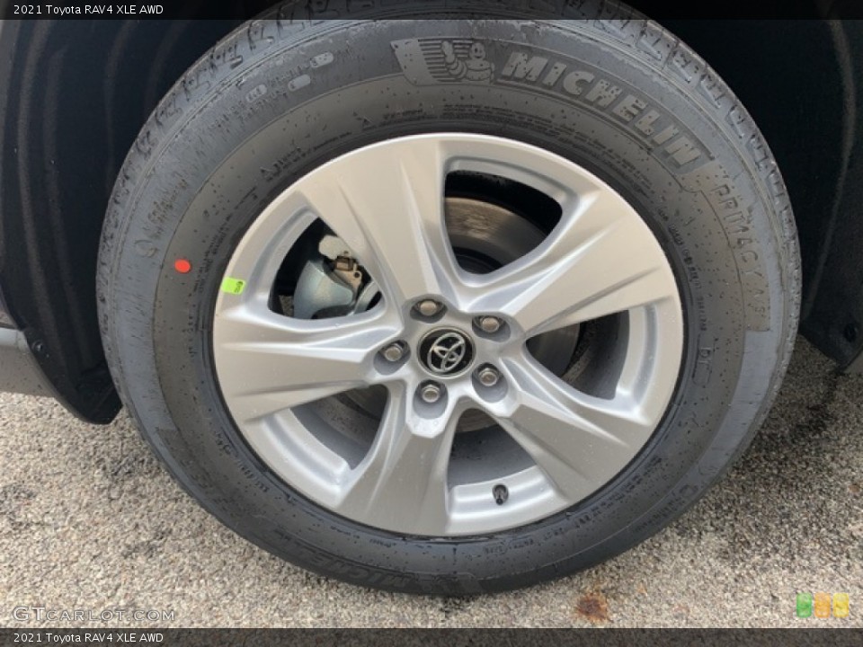 2021 Toyota RAV4 XLE AWD Wheel and Tire Photo #139752434