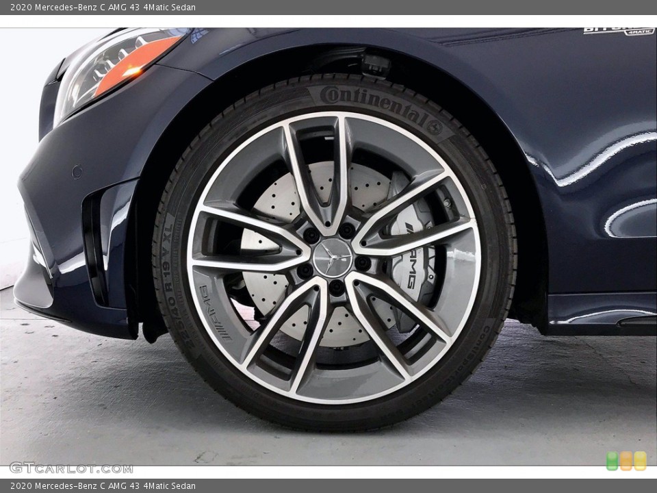 2020 Mercedes-Benz C AMG 43 4Matic Sedan Wheel and Tire Photo #139754668