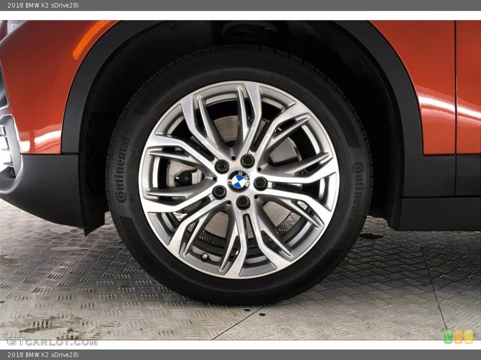 2018 BMW X2 sDrive28i Wheel and Tire Photo #139755140