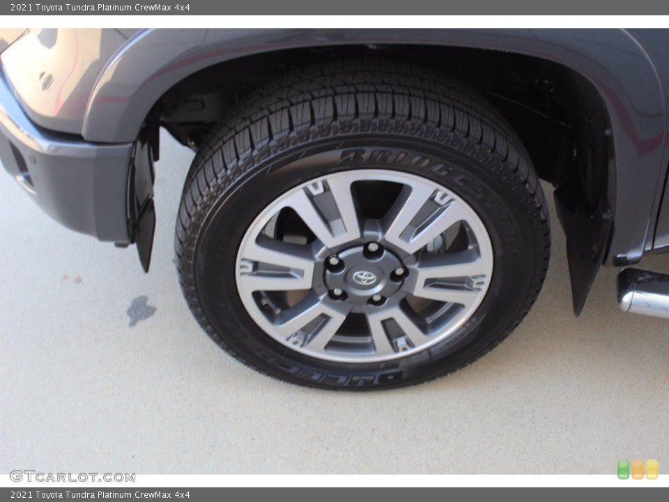 2021 Toyota Tundra Platinum CrewMax 4x4 Wheel and Tire Photo #139775700