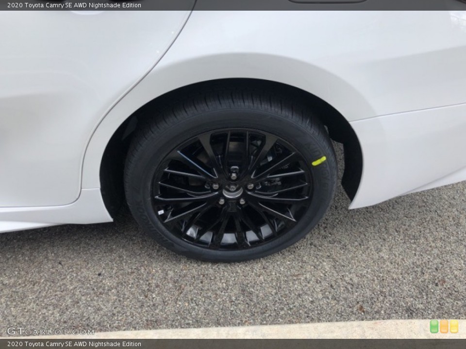 2020 Toyota Camry SE AWD Nightshade Edition Wheel and Tire Photo #139781677