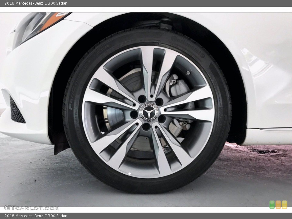 2018 Mercedes-Benz C 300 Sedan Wheel and Tire Photo #139786677