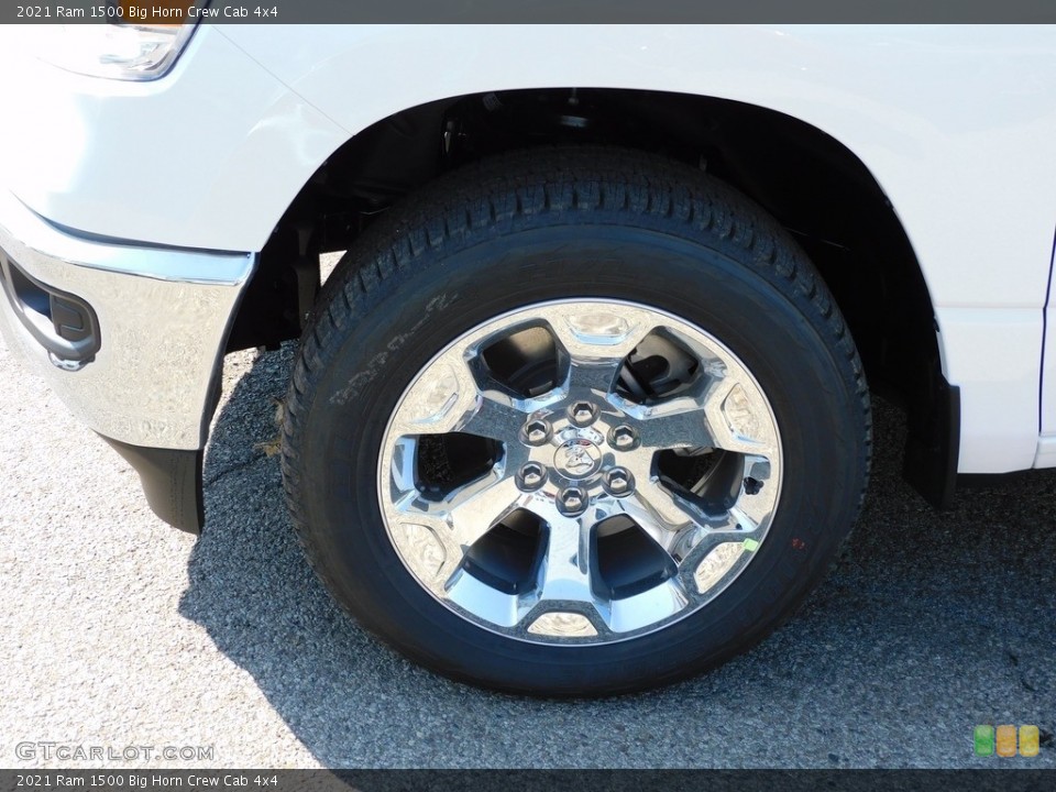 2021 Ram 1500 Big Horn Crew Cab 4x4 Wheel and Tire Photo #139788234