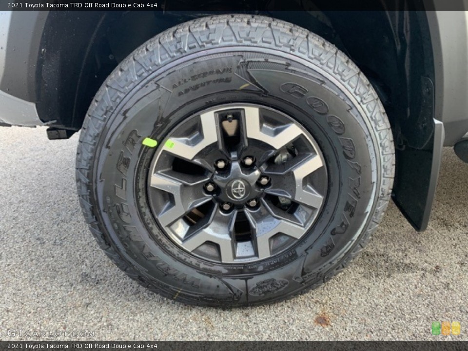 2021 Toyota Tacoma TRD Off Road Double Cab 4x4 Wheel and Tire Photo #139788456