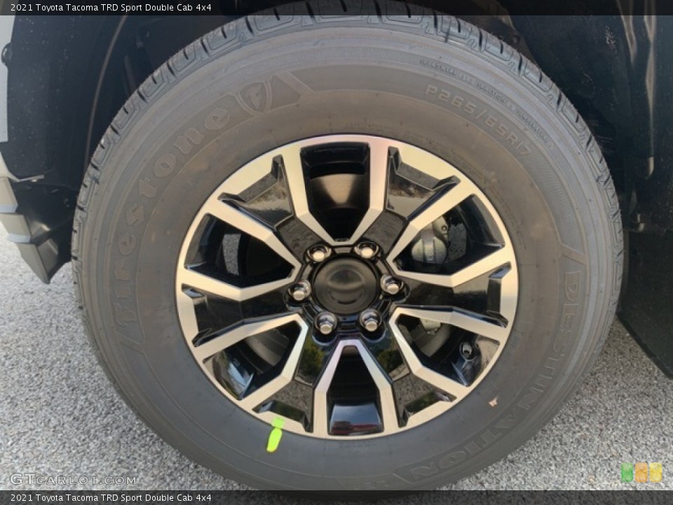 2021 Toyota Tacoma TRD Sport Double Cab 4x4 Wheel and Tire Photo #139793155