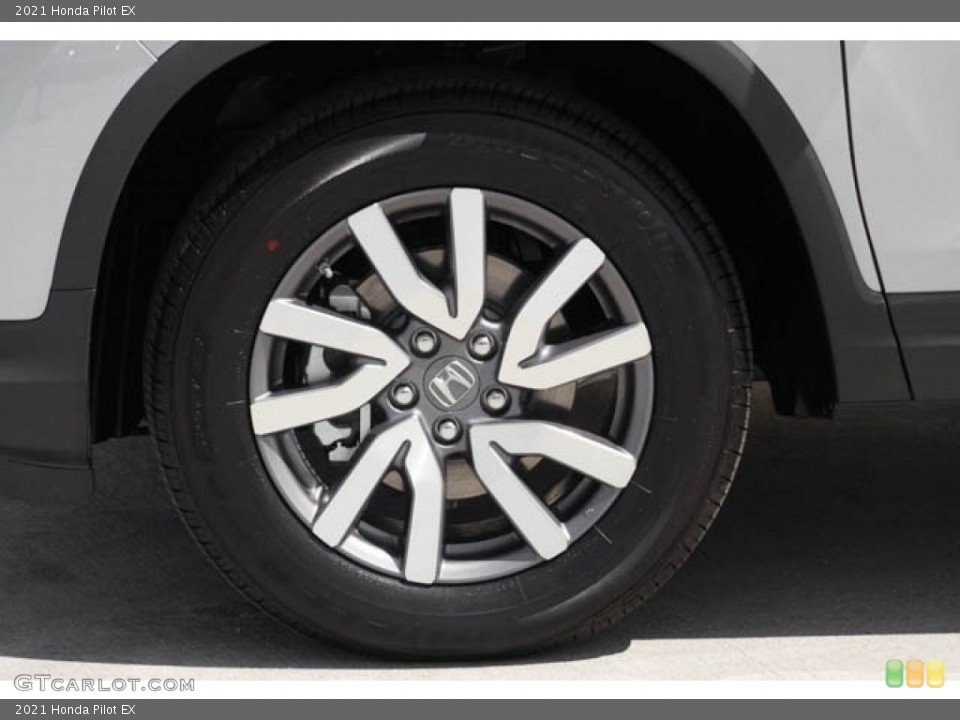 2021 Honda Pilot EX Wheel and Tire Photo #139793998