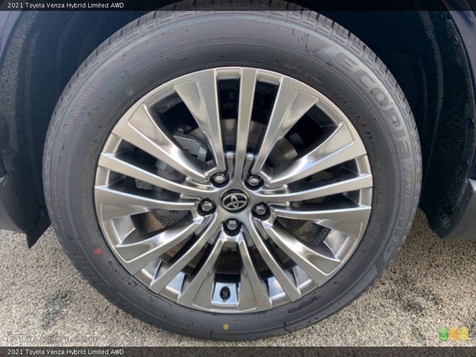 2021 Toyota Venza Hybrid Limited AWD Wheel and Tire Photo #139797982