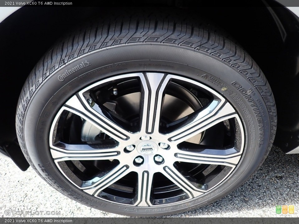 2021 Volvo XC60 T6 AWD Inscription Wheel and Tire Photo #139800952