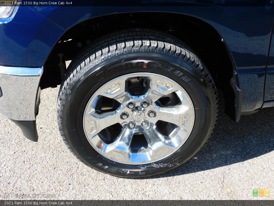 2021 Ram 1500 Big Horn Crew Cab 4x4 Wheel and Tire Photo #139808639