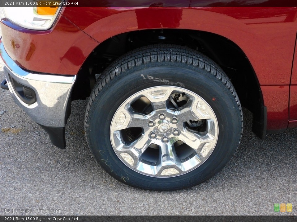 2021 Ram 1500 Big Horn Crew Cab 4x4 Wheel and Tire Photo #139809039
