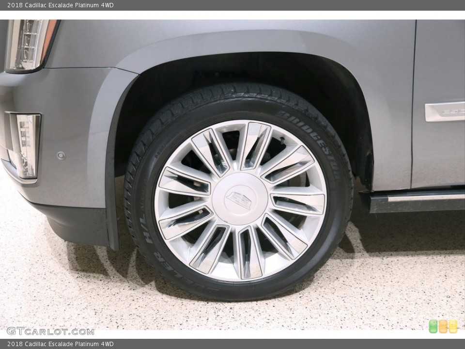 2018 Cadillac Escalade Platinum 4WD Wheel and Tire Photo #139816788