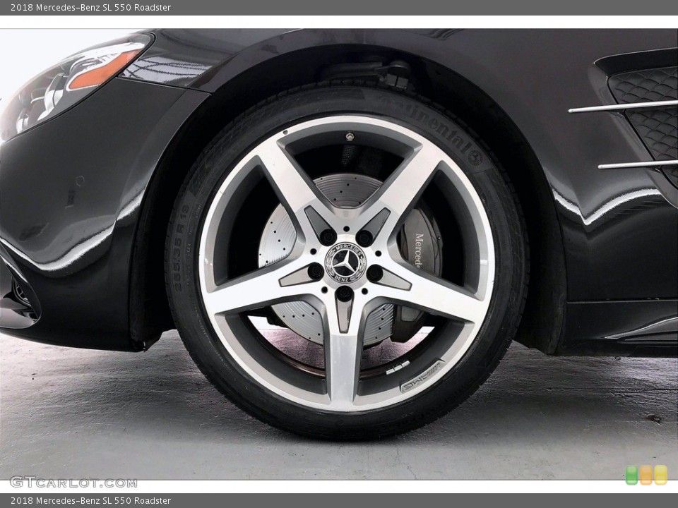 2018 Mercedes-Benz SL 550 Roadster Wheel and Tire Photo #139822269