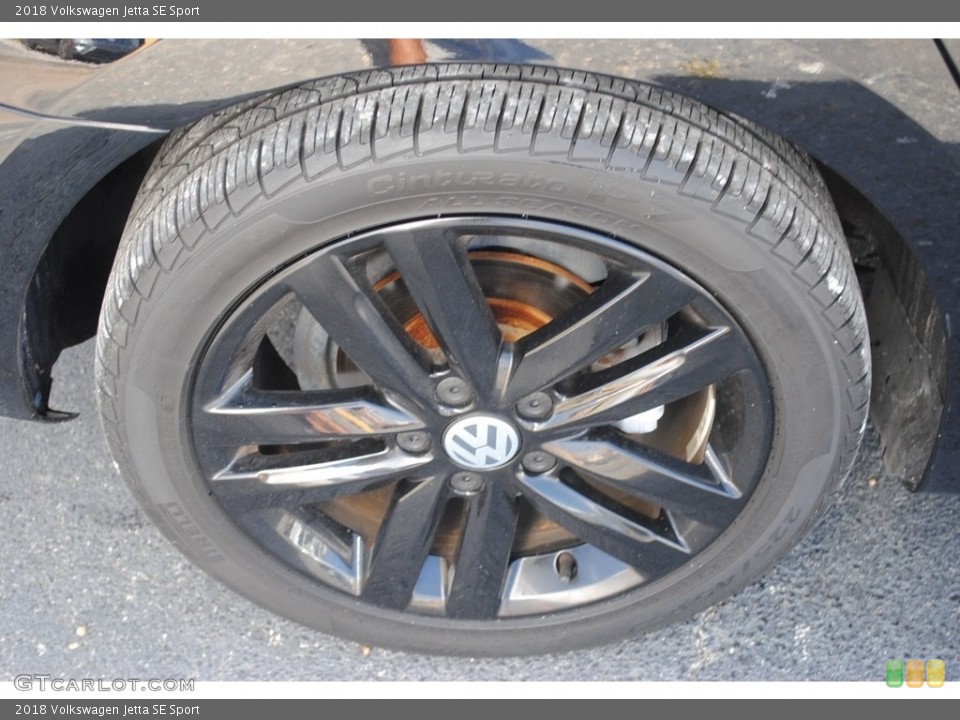 2018 Volkswagen Jetta SE Sport Wheel and Tire Photo #139824264