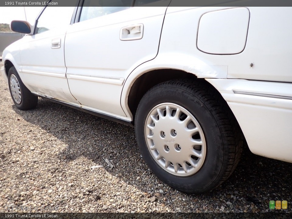 1991 Toyota Corolla Wheels and Tires