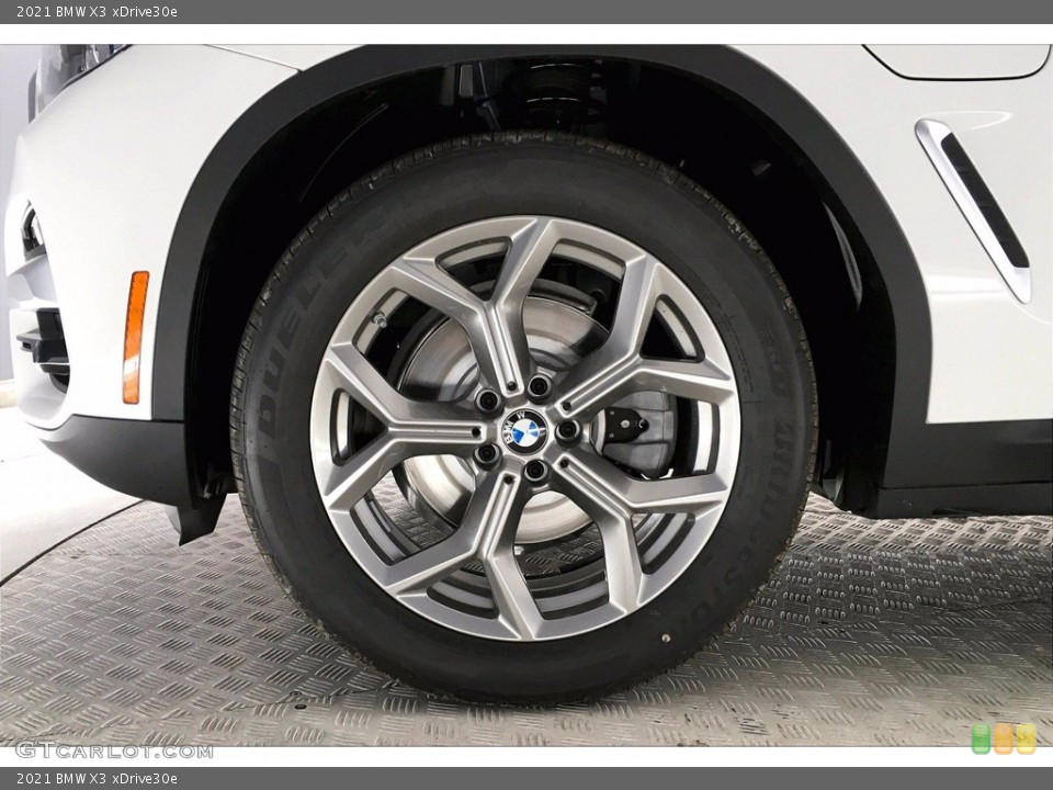 2021 BMW X3 xDrive30e Wheel and Tire Photo #139827450