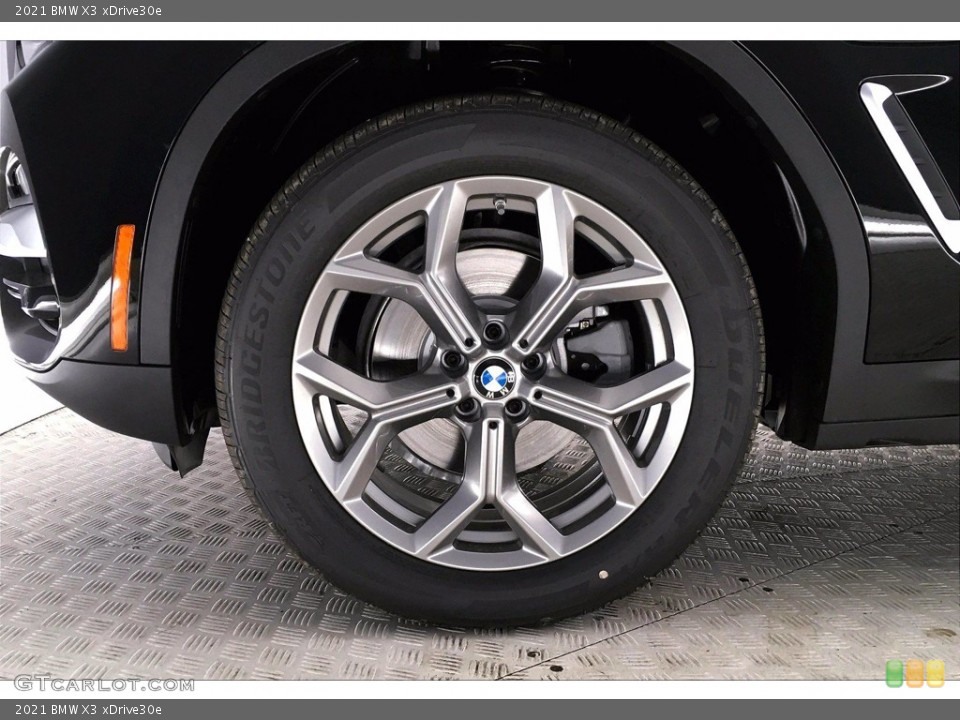 2021 BMW X3 xDrive30e Wheel and Tire Photo #139828841