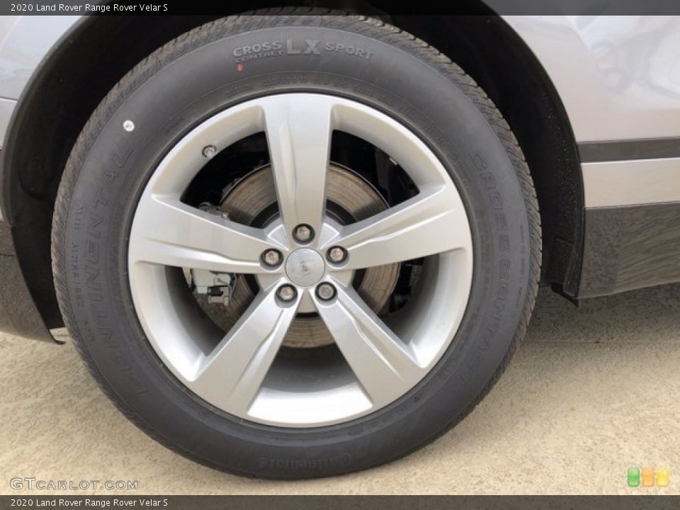 2020 Land Rover Range Rover Velar S Wheel and Tire Photo #139831005