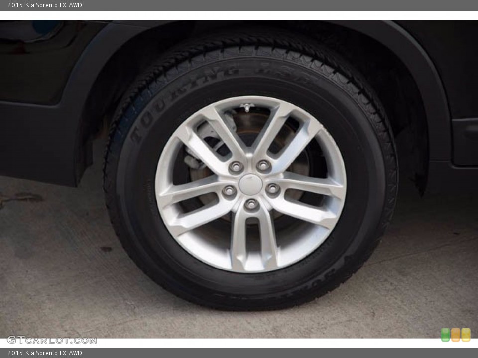 2015 Kia Sorento LX AWD Wheel and Tire Photo #139833891