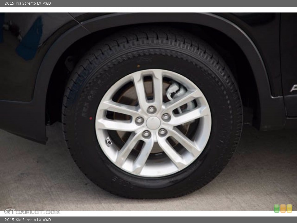 2015 Kia Sorento LX AWD Wheel and Tire Photo #139833921