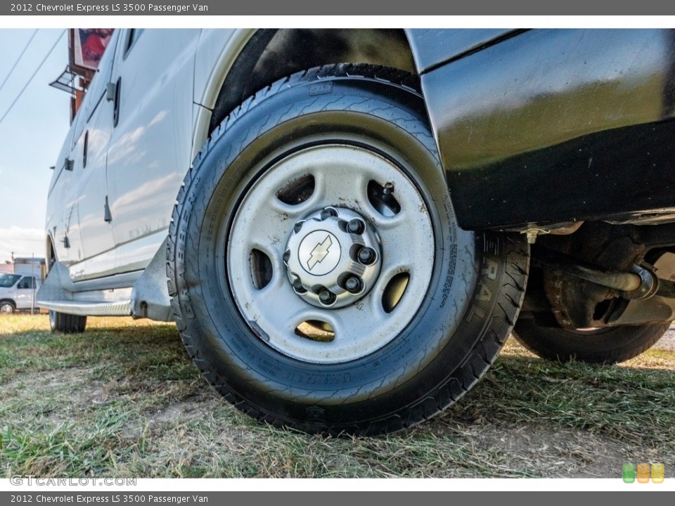 2012 Chevrolet Express LS 3500 Passenger Van Wheel and Tire Photo #139834448