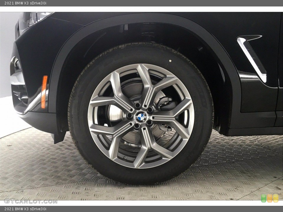 2021 BMW X3 sDrive30i Wheel and Tire Photo #139834674