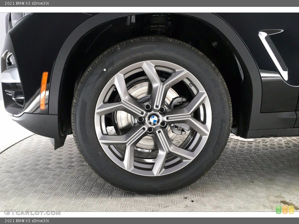 2021 BMW X3 sDrive30i Wheel and Tire Photo #139834677