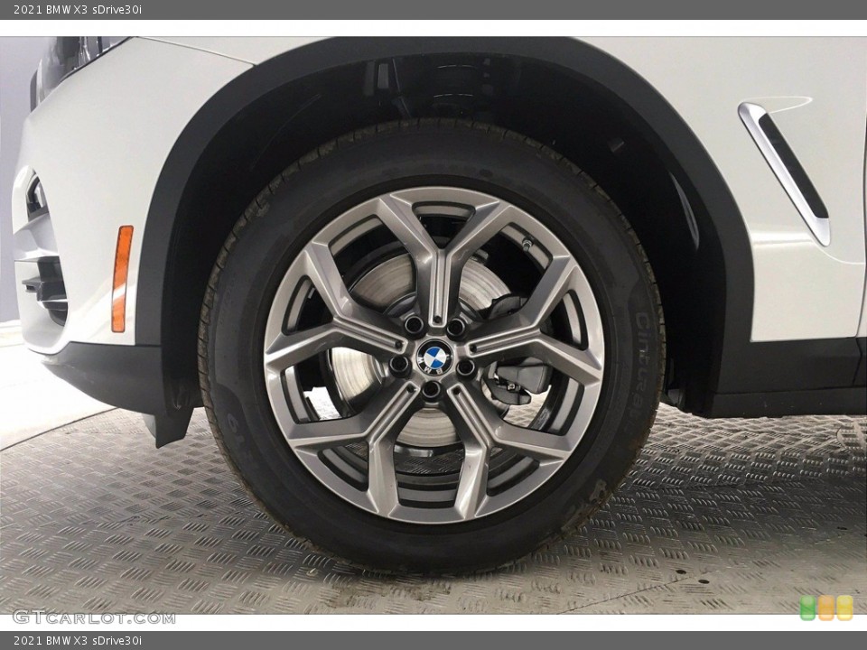 2021 BMW X3 sDrive30i Wheel and Tire Photo #139835499