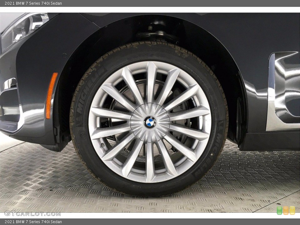 2021 BMW 7 Series 740i Sedan Wheel and Tire Photo #139836993