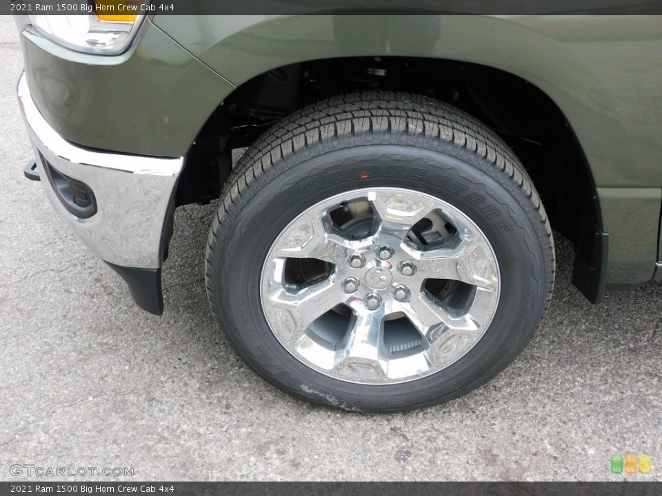 2021 Ram 1500 Big Horn Crew Cab 4x4 Wheel and Tire Photo #139845462