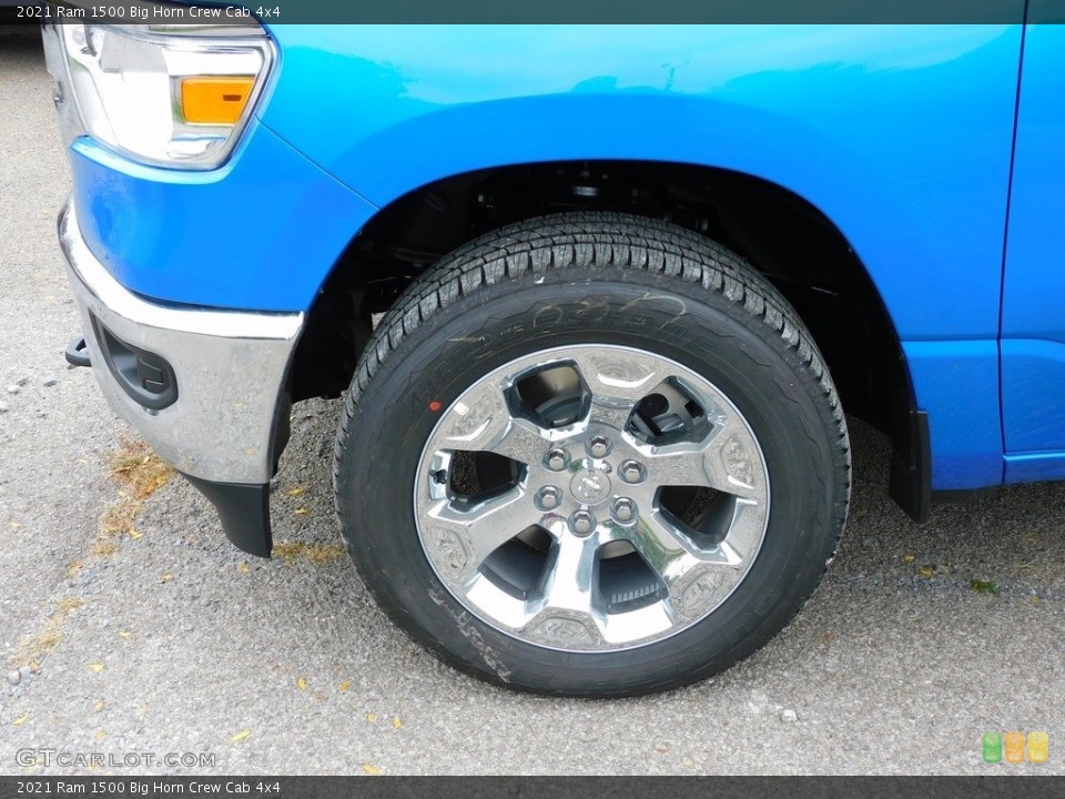 2021 Ram 1500 Big Horn Crew Cab 4x4 Wheel and Tire Photo #139846281