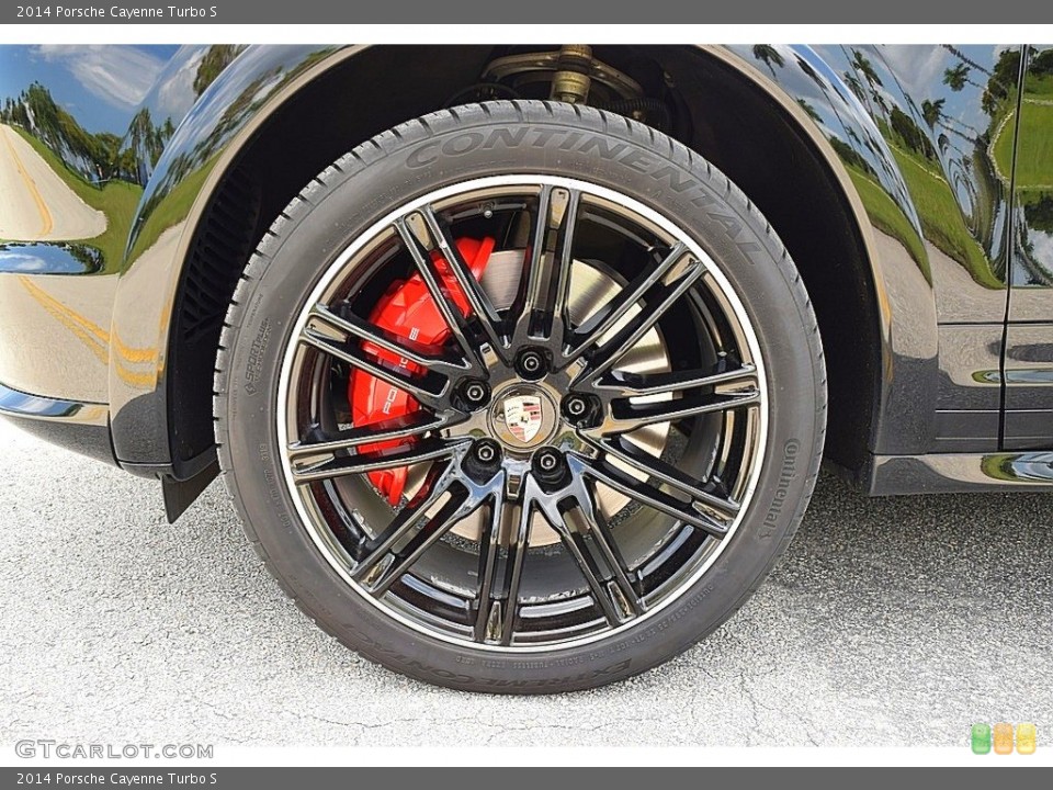 2014 Porsche Cayenne Turbo S Wheel and Tire Photo #139849175