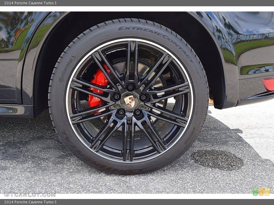 2014 Porsche Cayenne Turbo S Wheel and Tire Photo #139849220
