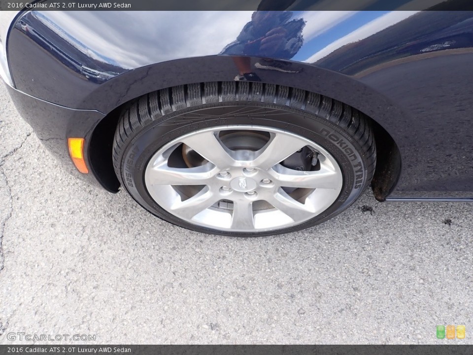 2016 Cadillac ATS 2.0T Luxury AWD Sedan Wheel and Tire Photo #139857746