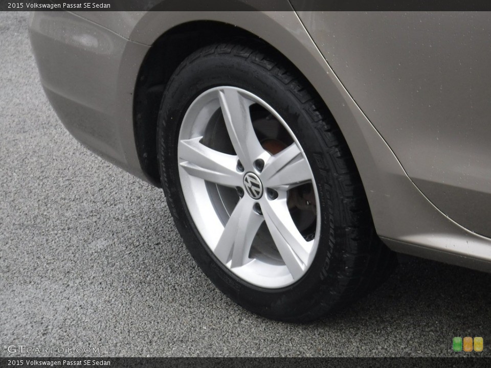 2015 Volkswagen Passat SE Sedan Wheel and Tire Photo #139861871