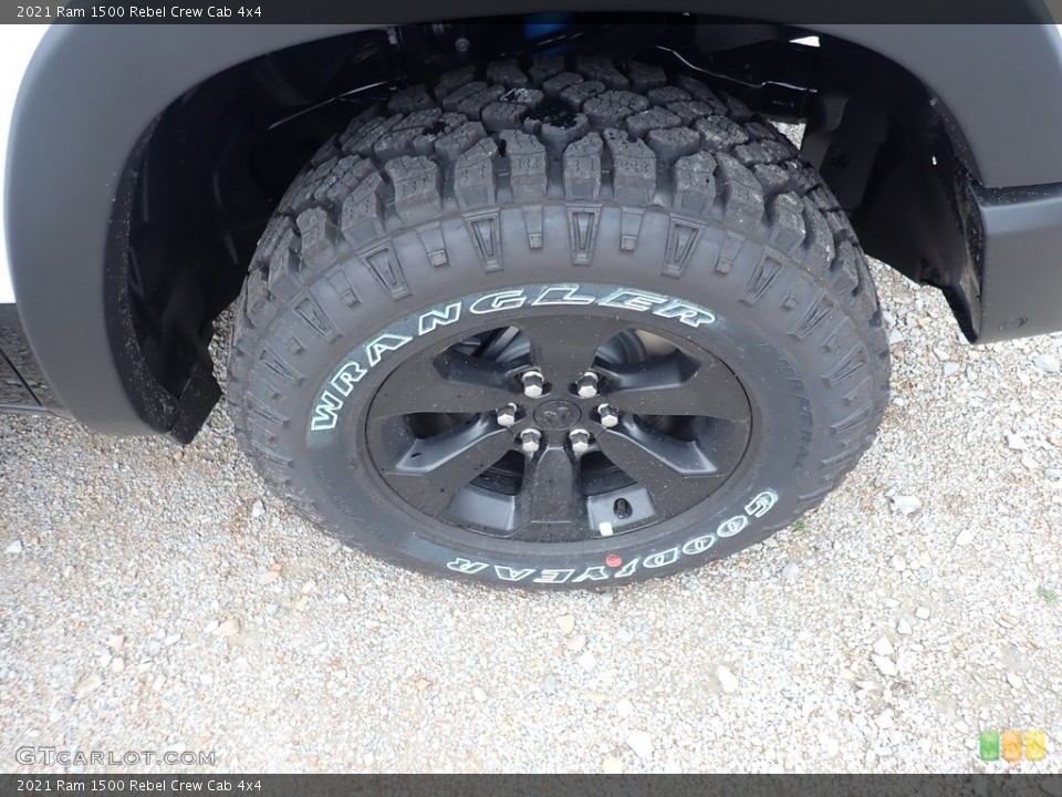 2021 Ram 1500 Rebel Crew Cab 4x4 Wheel and Tire Photo #139863221