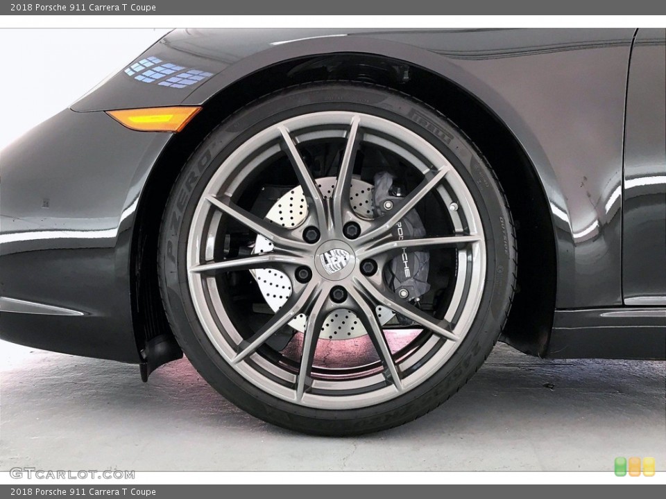 2018 Porsche 911 Carrera T Coupe Wheel and Tire Photo #139867843