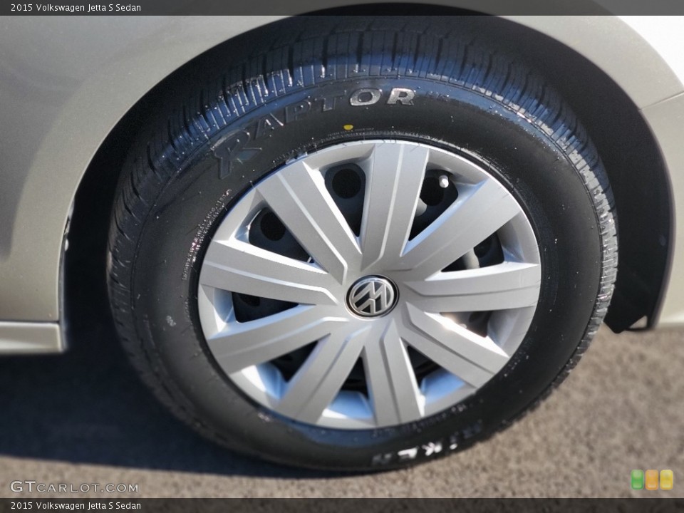 2015 Volkswagen Jetta S Sedan Wheel and Tire Photo #139868506